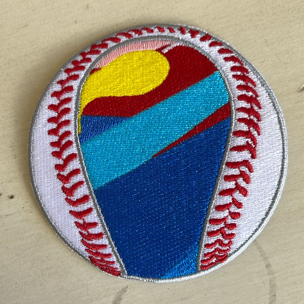 BASEBALL WOVEN PATCH